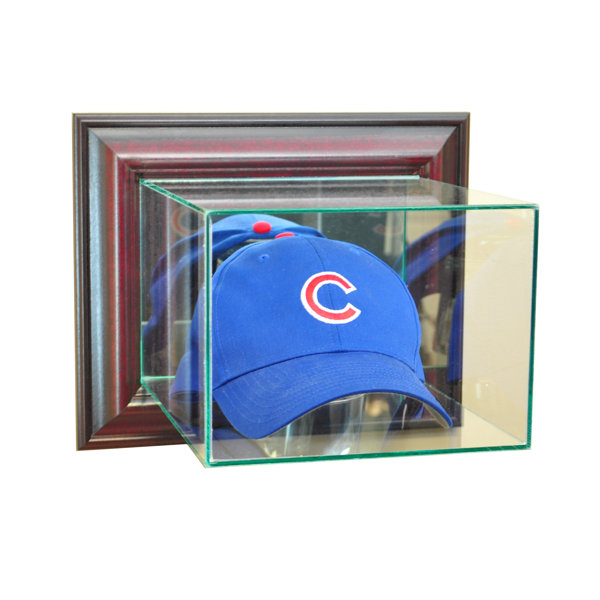 Perfect Cases And Frames 12'' x 10'' Glass Baseball Hat Display Case